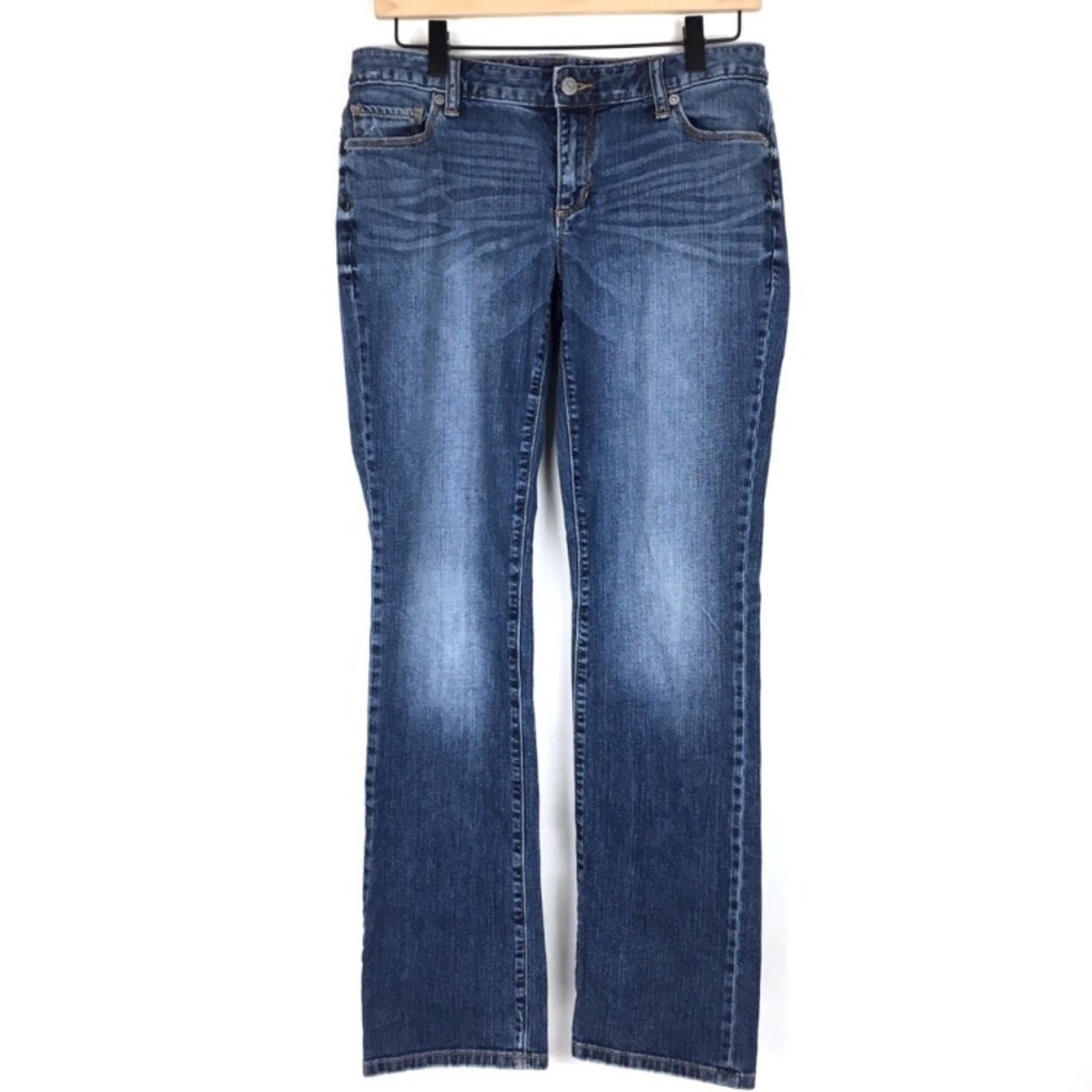 BANANA REPUBLIC Factory Jeans Straight Leg Limited Edition Stretch Size 4 / 27